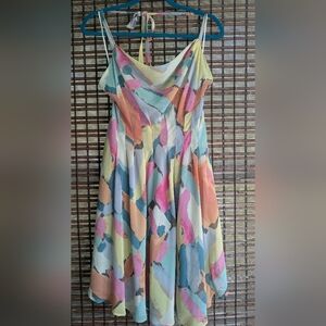 RACHEL Rachel Roy Multicolor Backless Dress